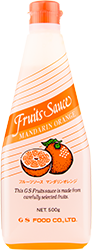 マンダリンオレンジフルーツソース